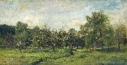 Charles-Francois Daubigny Orchard USA oil painting artist